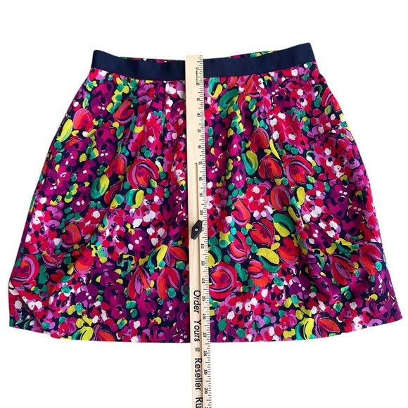 LILLY PULITZER Wild Confetti CLOVER SKIRT Floral - Picture 3 of 5